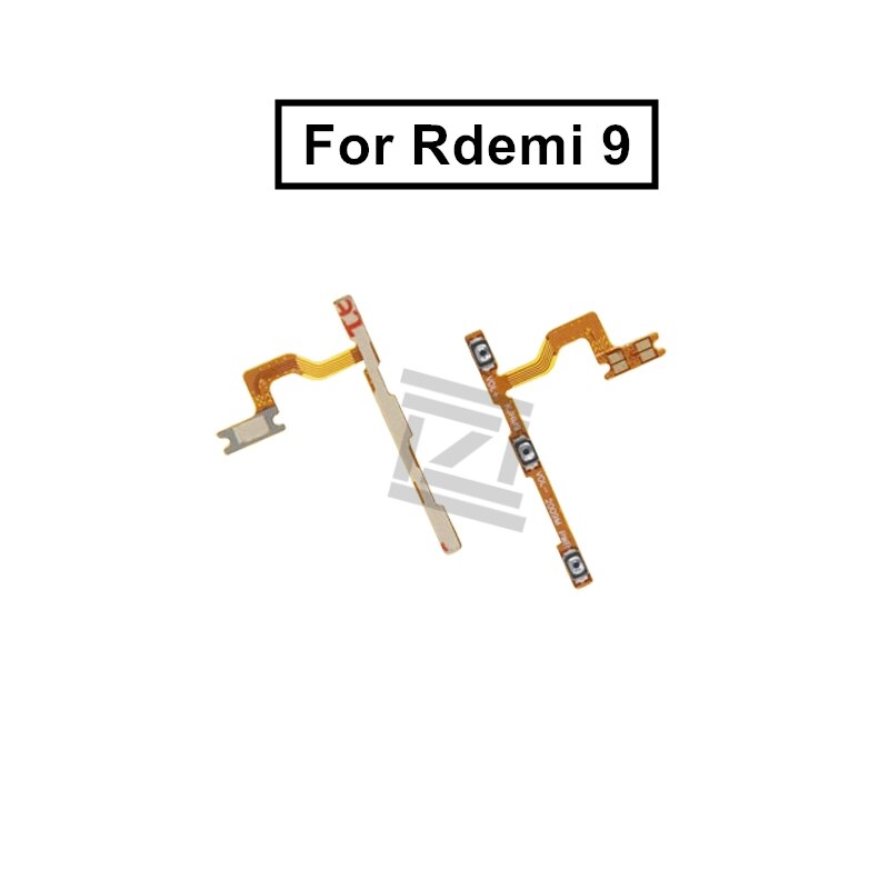 for Xiaomi Redmi 9a Power Volume Flex Cable Side Key Button On Off Switch Flex Cable for Redmi 9 Repair Spare Parts