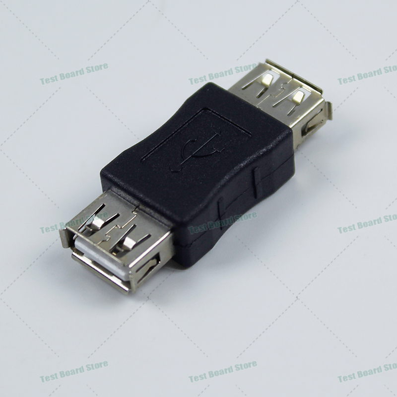 1 Stück USB 3,0 zu USB eine Buchse Adapter Konverter USB 2.0 a-Typ Buchse zu Buchse Kabel Verlängerung: dunkel Grau