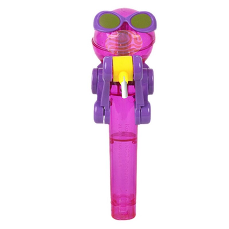 Creatieve Speelgoed Grappig Lolli Robot Speelgoed Lolli Houder Decompressie Candy Stofdicht Speelgoed