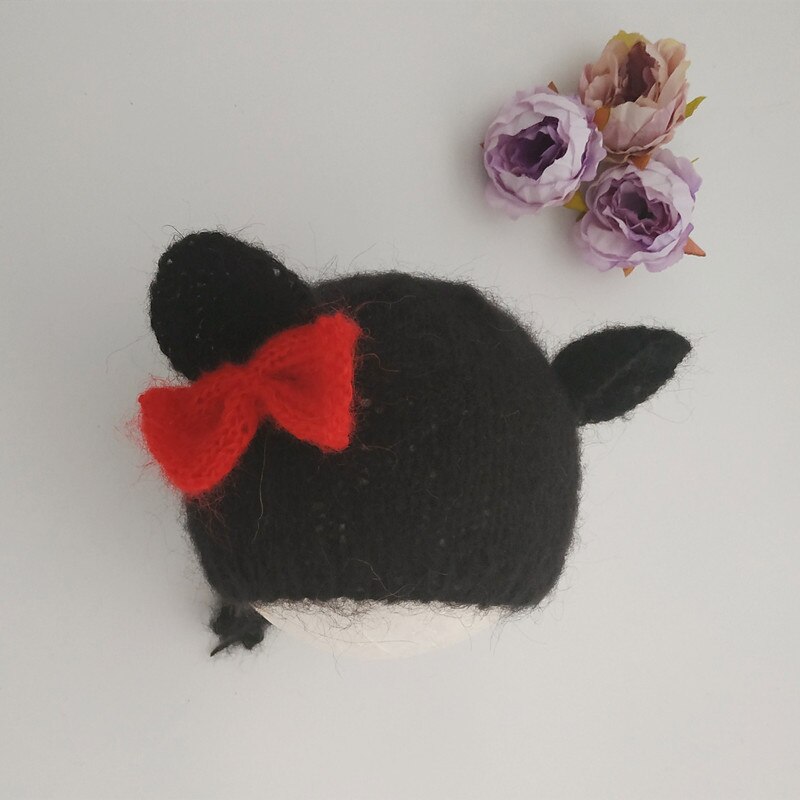 Neugeborenen Baby trittspielanzug fotografie requisiten, handgemachte Mohair Outfits fotografie requisiten