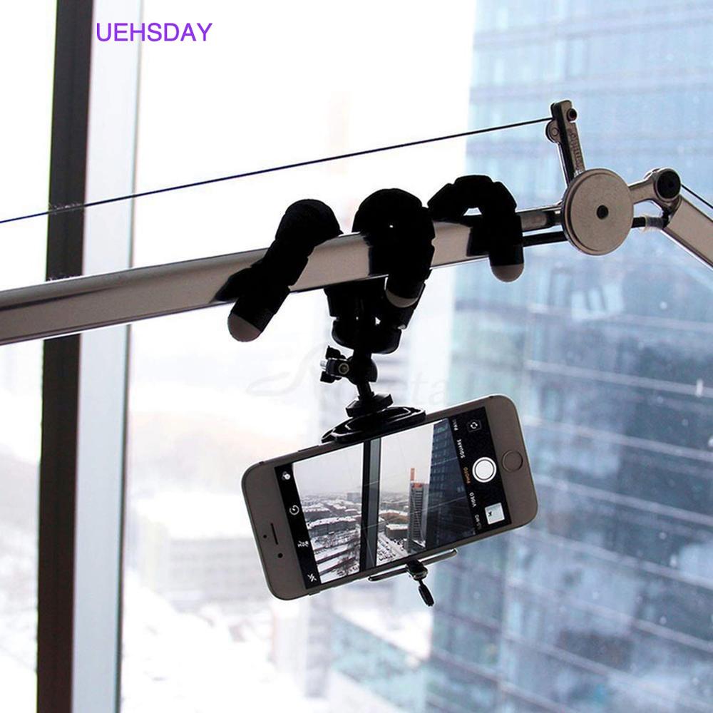 Flexible Sponge Octopus Mini Tripod With Bluetooth Remote Shutter For iPhone mini Camera Tripod Phone Holder clip stand
