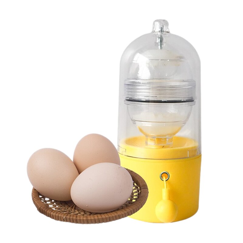 Shake Eggs Equipment Egg Scrambler Shaker Whisk Hand PP Plastic Egg Stirrer Mixer Egg Shaker Cooking Tool Kitchen Accessories