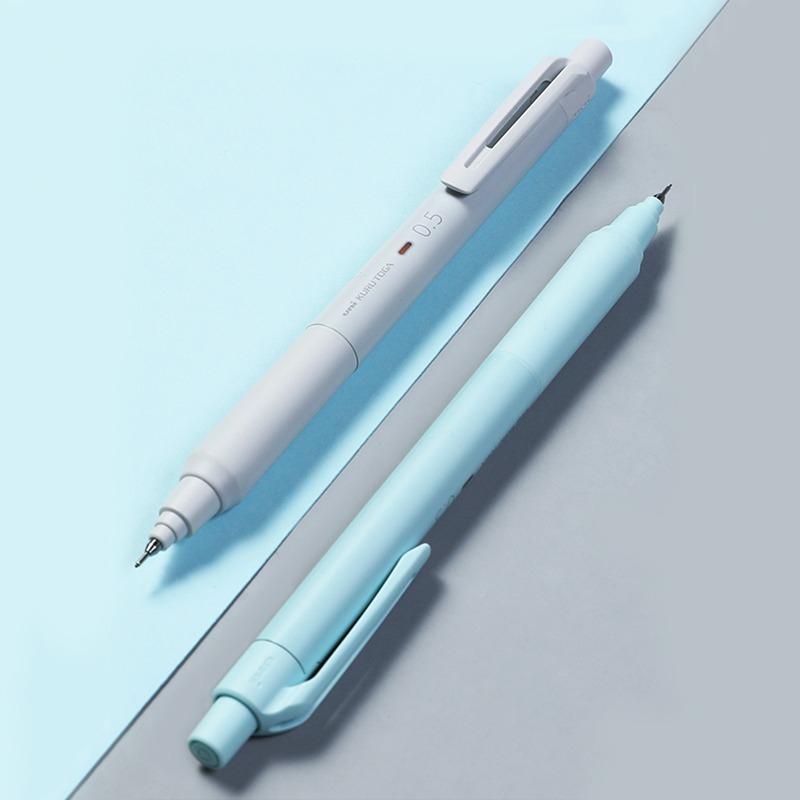 Uni Schwarz Technologie Minenrotations-Druckbleistift, verbesserte KURU Toga 0,3 mm/0,5 mm automatische Bleistifte, professionelle Malerei, Kunst