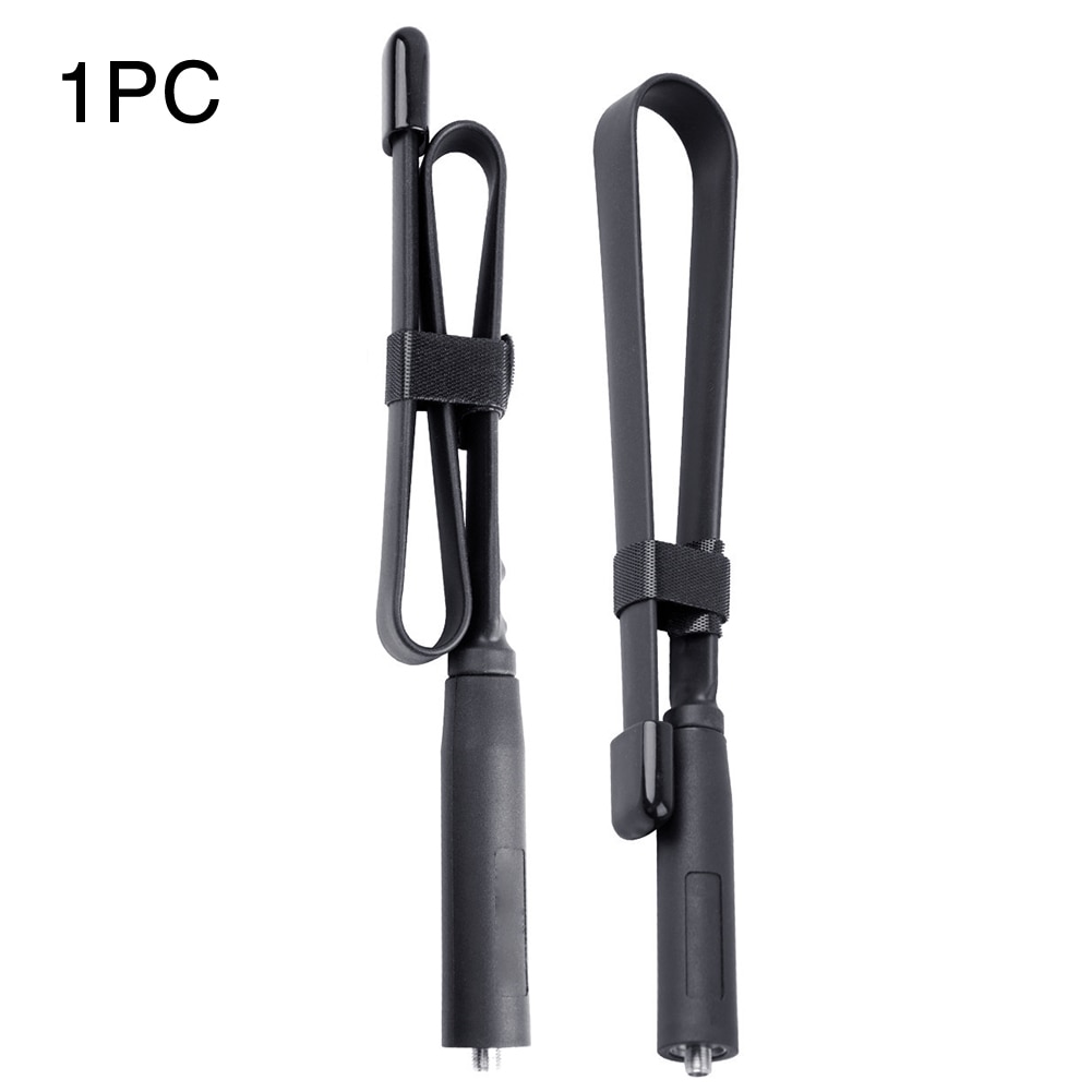 Opvouwbare Signaal Boost Radio Antenne Walkie Talkie Outdoor Verlengen Sma Vrouwelijke 150/440Mhz Dual Band Flexibele Voor Baofeng UV-5R/82