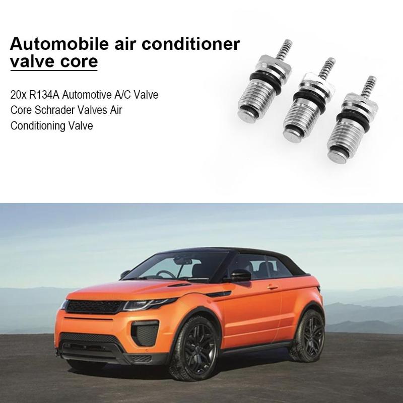 20pcs R134a Car Automotive A/C Air Conditioning Refrigerant Valve Cores