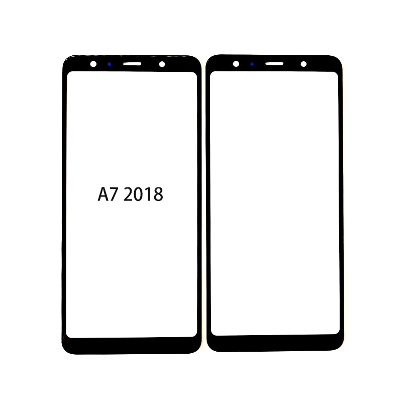 Touch Panel Vervanging Voor Galaxy A7 (A750) Black Front Outer Glas Lens Cover