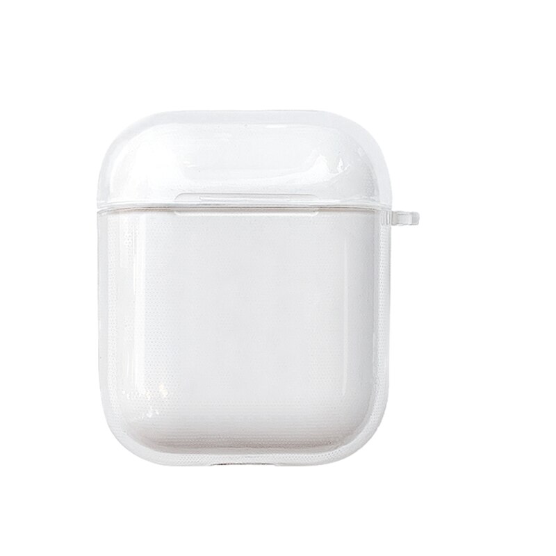 Fiore di Girasole Rosa Auricolare Custodia Per Airpods 2 1 Auricolare Senza Fili di Bluetooth di Caso Molle di TPU Del Silicone Capa Coperchio Trasparente: 7479E2-1