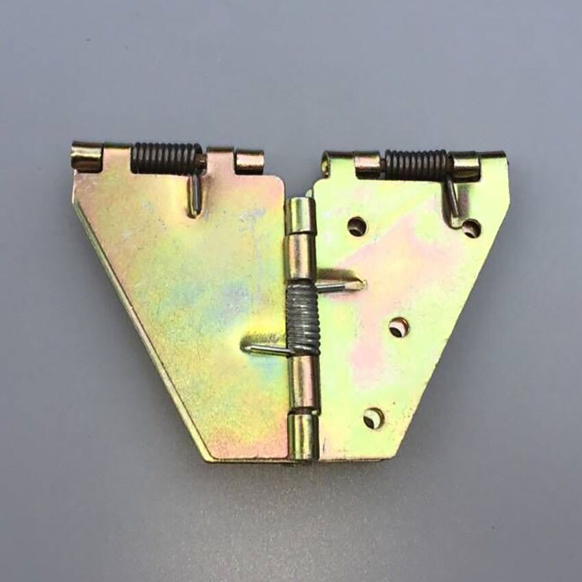 1Pc 1.88/2mm Iron Butterfly Folding Hinges, Kitchen Dinner Table Cross Spring Hinges, 180 Degree Furniture Desktop Flip Hinge