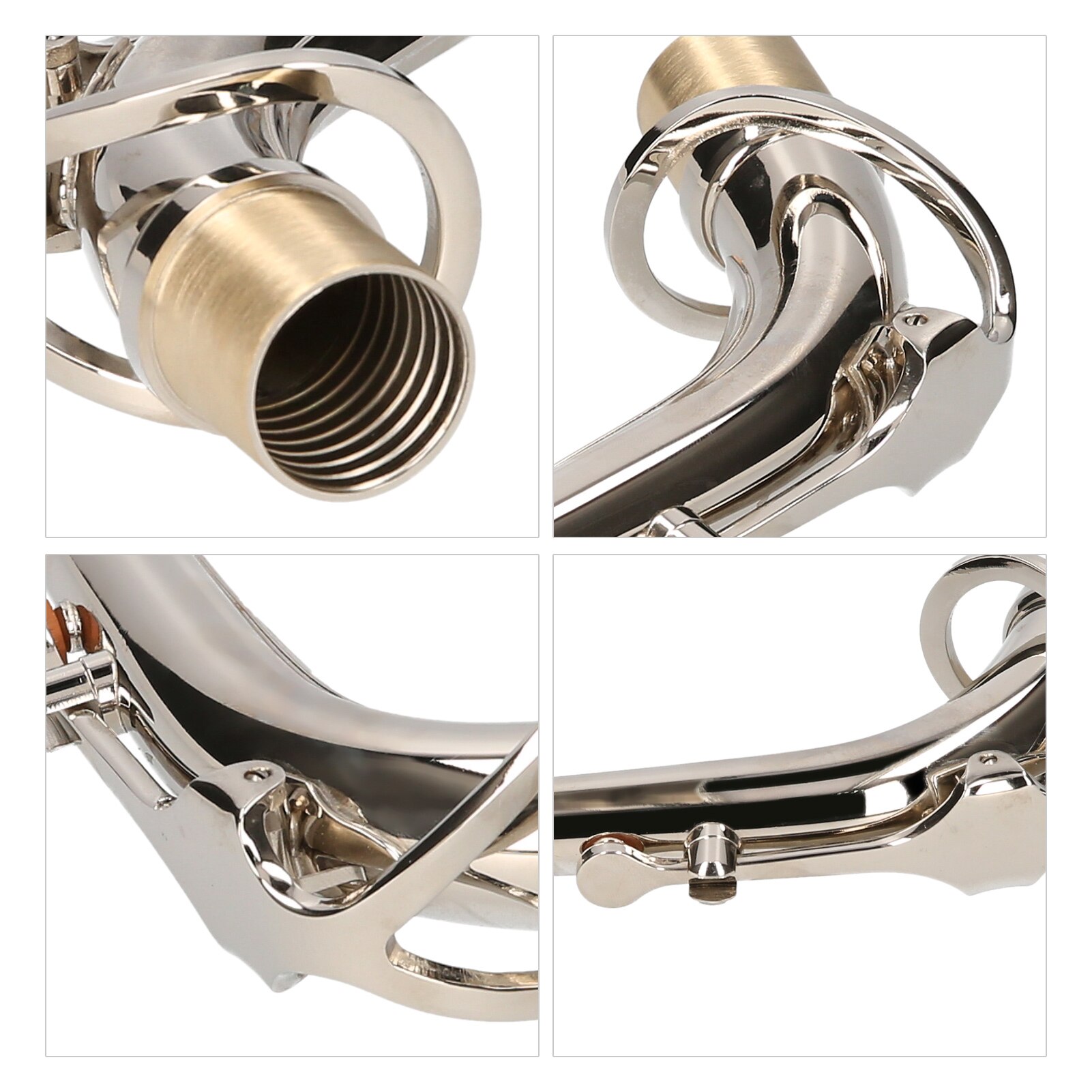 Alto Saxophone Neck Brass Bend Neck Sax Replacement Part Sax Accessory Woodwind Instrument Accessories