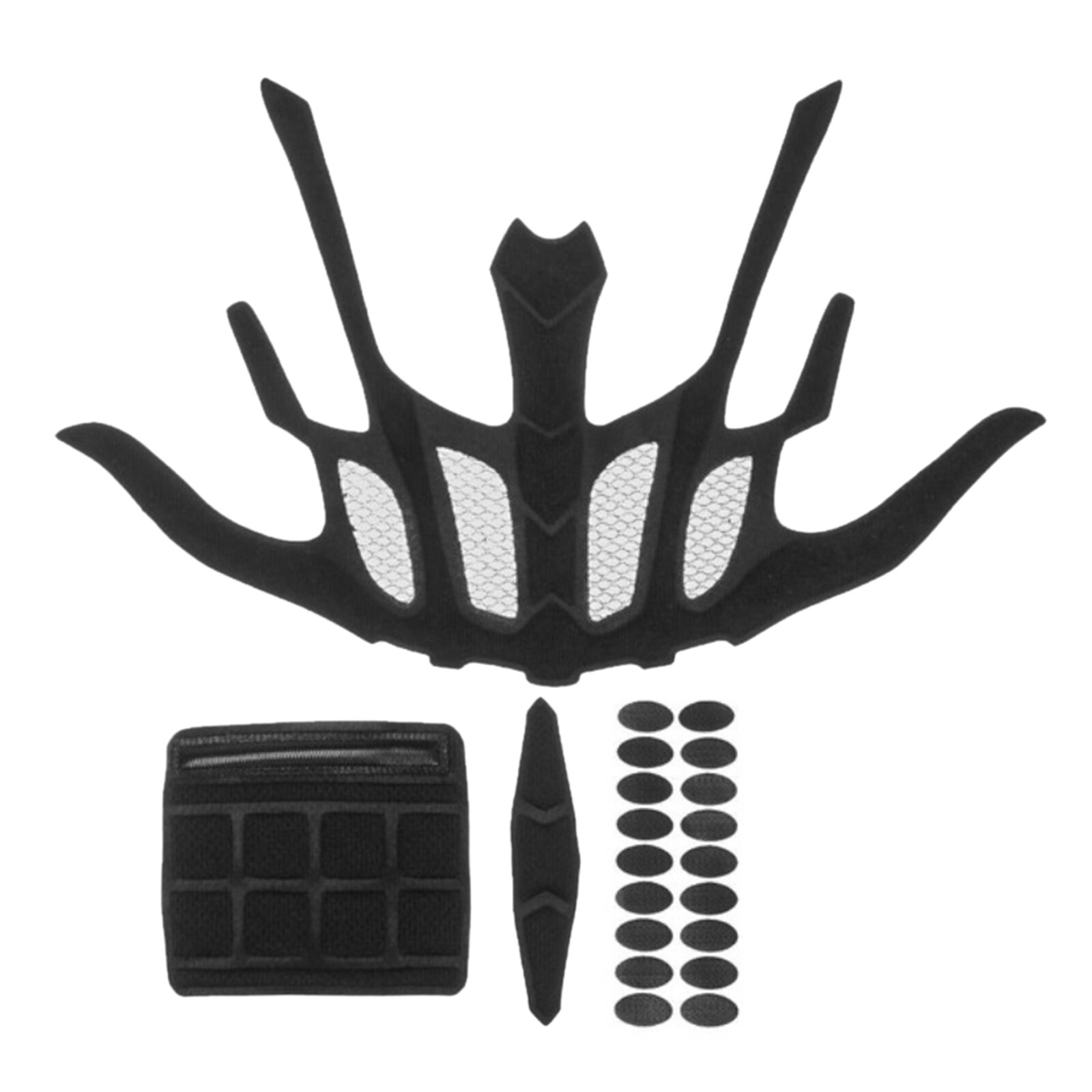 Helmet Padding Kit Universal Bike Safety Hard Hat Foam Pads Bicycle Helmet EVA Pad for Motorcycle Cycling Helmet Caring Cleaning