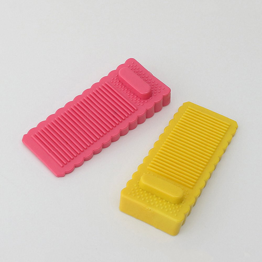 Veiligheid Siliconen Deur Stop Stoppers Antislip Blok Wig Deurstoppers Home Office Deur Achter Retainer Anti-Collision Beschermen hardware