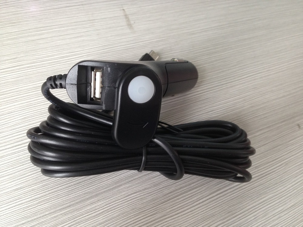 Conkim Car Charger Universal Micro USB 3M 5V 1.5A Car-Charger Adapter For Dash Cam Mini 0805P 0806S 0807 0906 For GPS Navigation