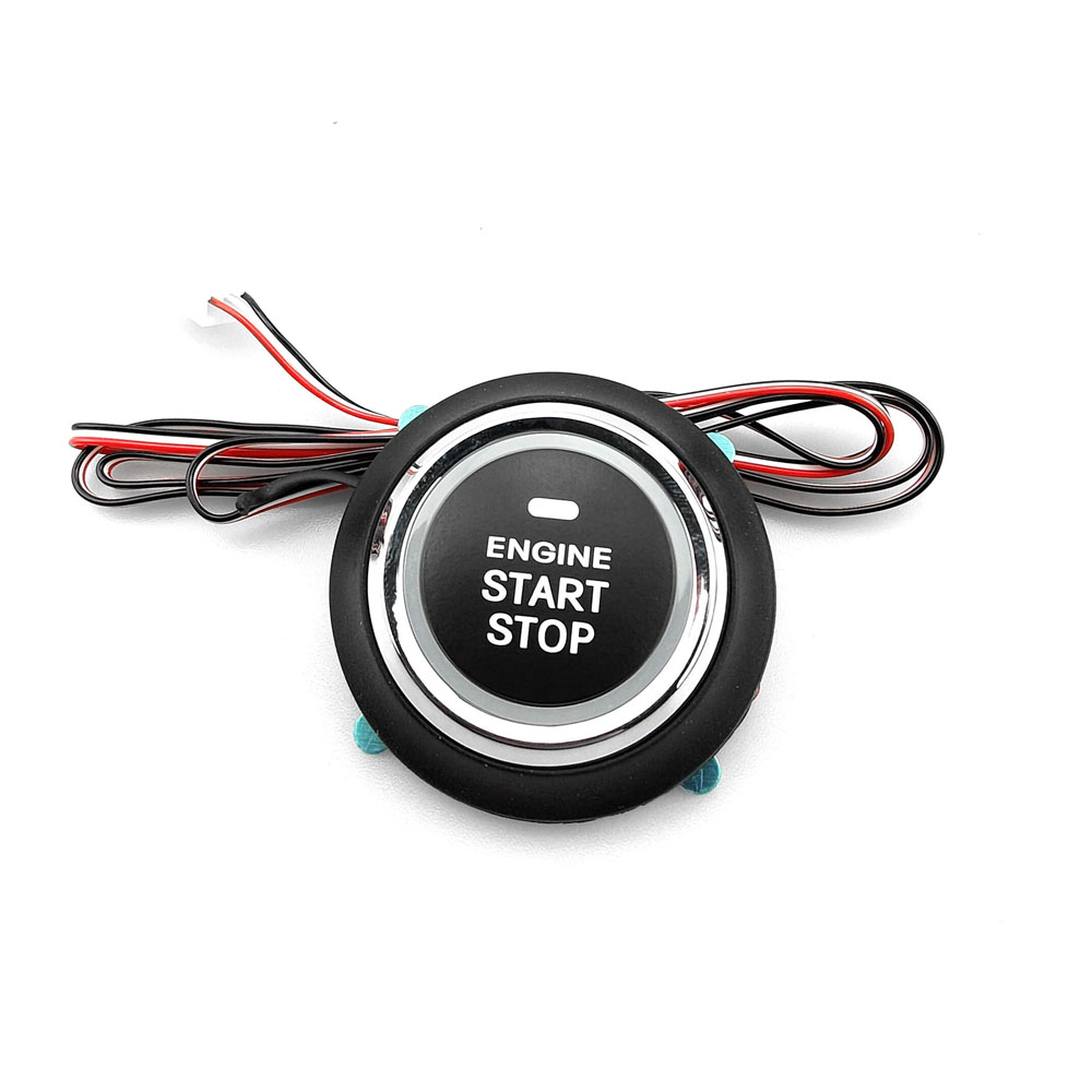 12.0V Remote Starter for Car Keyless Entry PKE Remote Engine Starters BT Phone Control Central Lock Kit with 1 Remote Controller