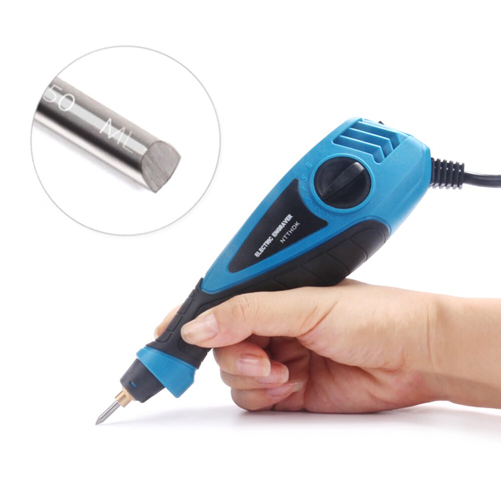 Electric Engraving Machine Engraving Machine Engraving Pen With Lamp Small Engraving Cement Ceramic Metal Wood Marking Pen: Default Title