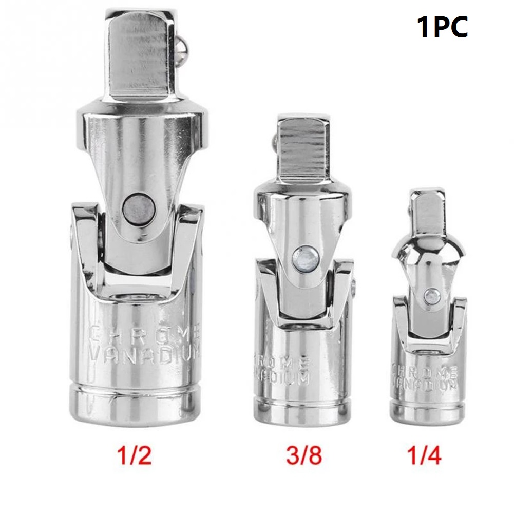 Universal Joint Set Ratchet Angle Extension Bar Socket Adapter Manual And Pneumatic Bendable Adapter Socket Tools