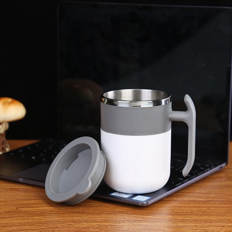 Tazón taza mezcladora automática de auto agitación sin batería taza mezcladora de café y leche ajuste inteligente de temperatura Vaso Mezclador de jugo para