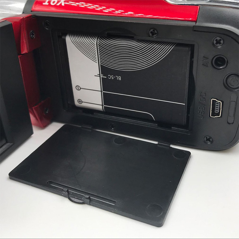 Mini Tragbare 2,7 Zoll Digital Video Kamera Camcorder TFT LCD Bildschirm voll HD 16x Zoomen DV Kamera COMS Video Umkodierung