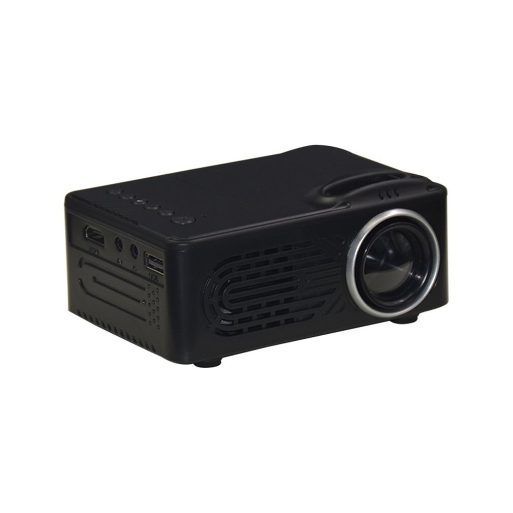 1080p 4k 7000lm led mini-projektor fuld hd-film hjemmebiograf med bærbar praktisk projektor