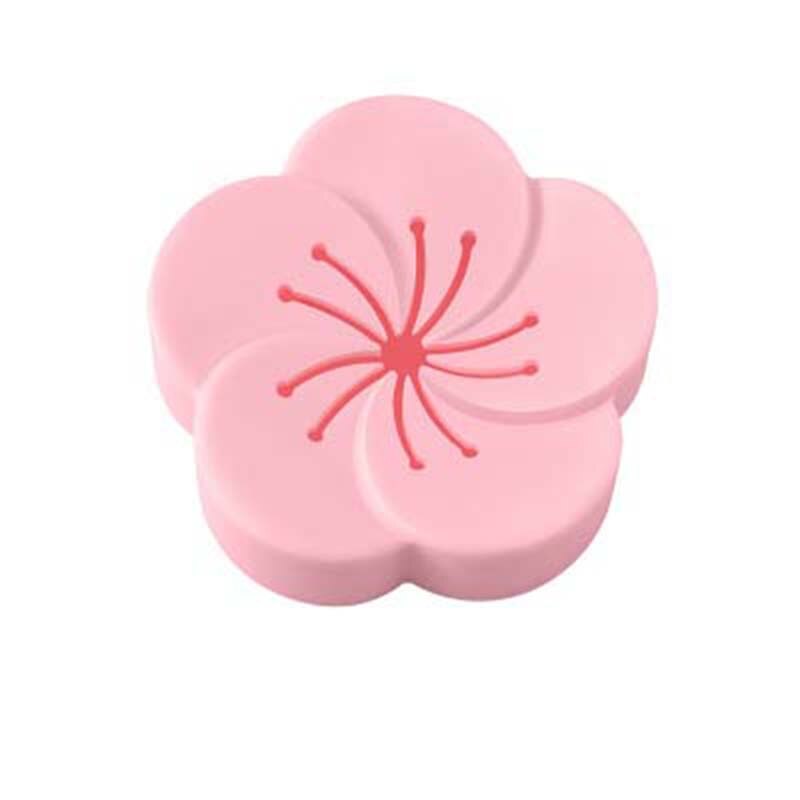 Bloemvorm Air Verse Doos Auto Wc Wierook Opbergdoos Elimineren Geuren Geur Luchtverfrisser Aromatherapie Doos Deodorizer 1 stuk: lemon