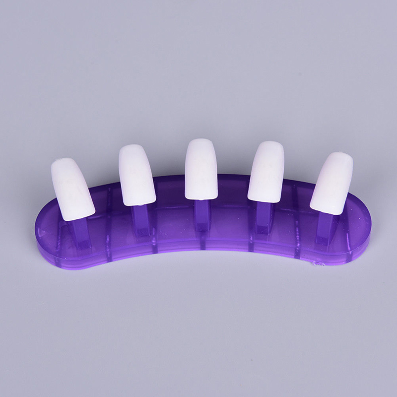 3pcs Nail Tips Training Practice Stand Display Holders DIY Nail Sticker Display Frames Manicure Tools with15-20 pcs Nail Tips