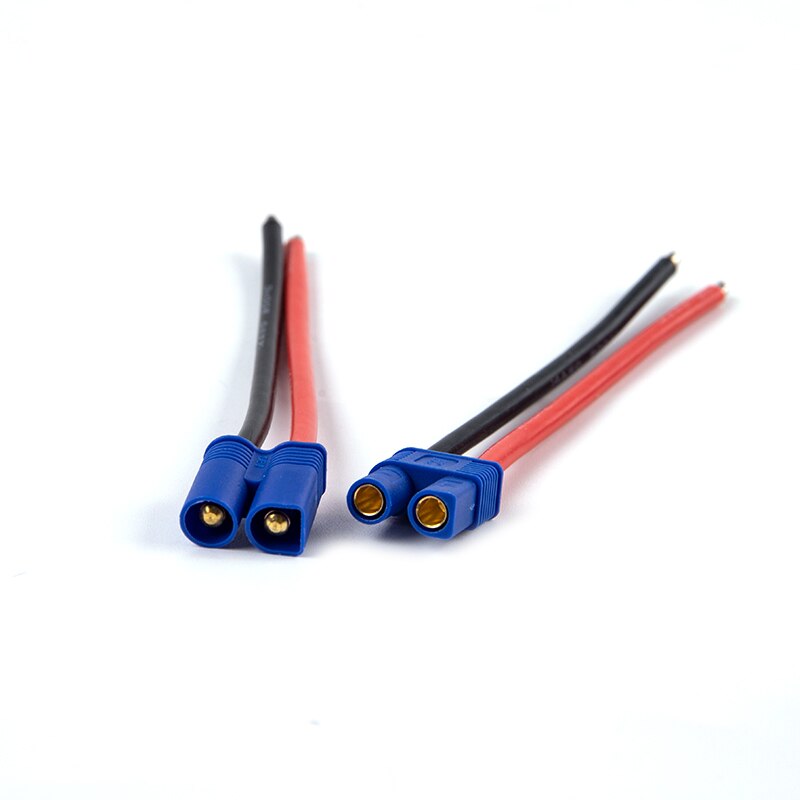 Connecteur mâle/femelle EC2/EC3/EC5, câble en queue de cochon, fil de Silicone, batterie RC Lipo, offre spéciale,