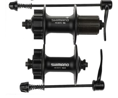 Shimano M475 525 Bike Disc Hub Set 32/36 Spoke Voor Achter Fiets Hubs RM66 M435: M475 32H Front Rear