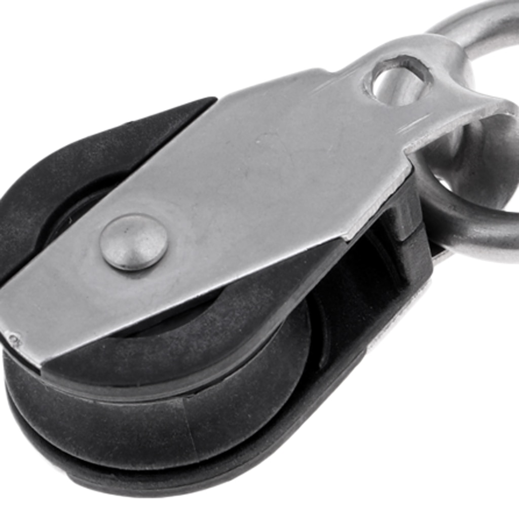 Premium Strong Stainless Steel Kitesurfing Kiteboard Kite Bar Swivel with Pulley Hardware Accessories for Snow Water Kites