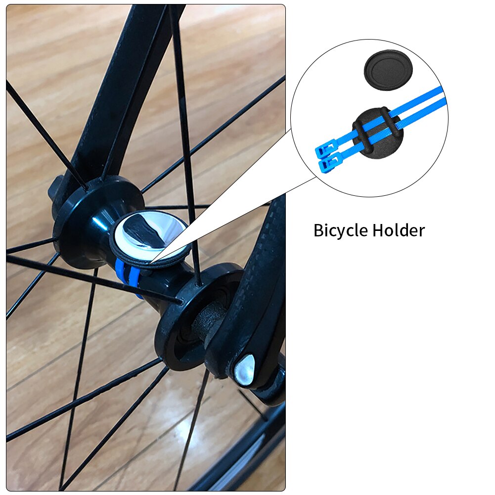mit binden Lenker tragen beständig Radfahren Motorrad wasserdicht Fahrrad Halter schützend Fall Tracker Universal- passen Pro Airtag