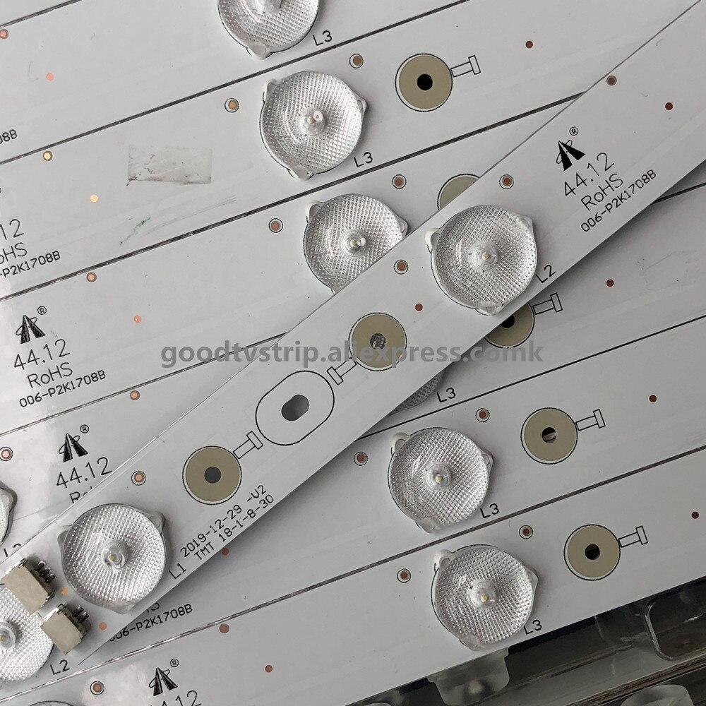 original LED backlight for 48inch TCL L48F3320-3D 006-P2K1708B 4C-LB4808-YH1 1set =9pcs