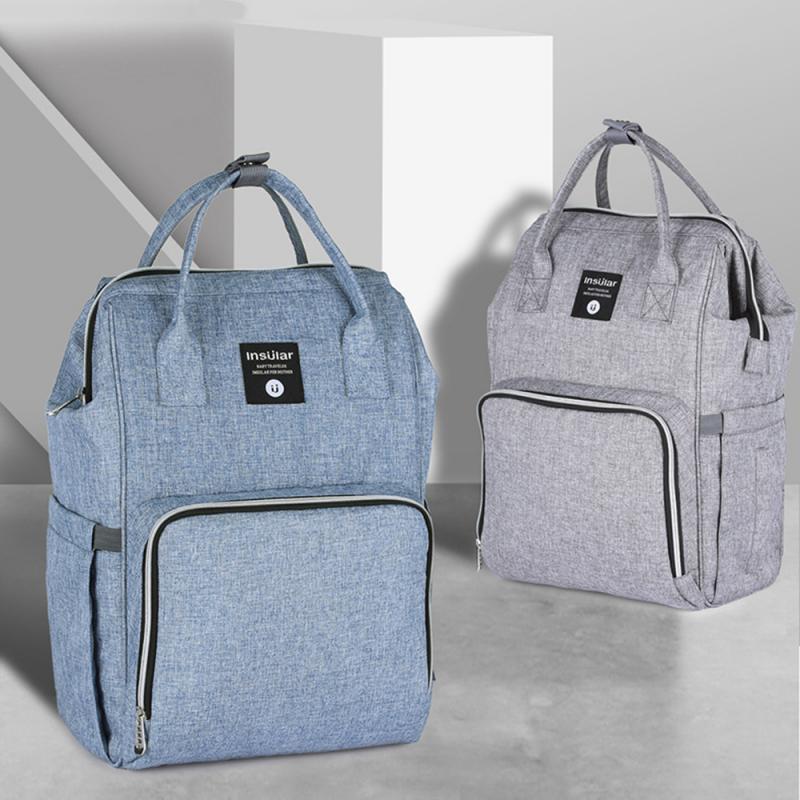 Múmia à prova dwaterproof água mochila sacos de fraldas saco de moda grande capacidade carrinho de bebê cuidados com a mãe de enfermagem multi-função mochilas