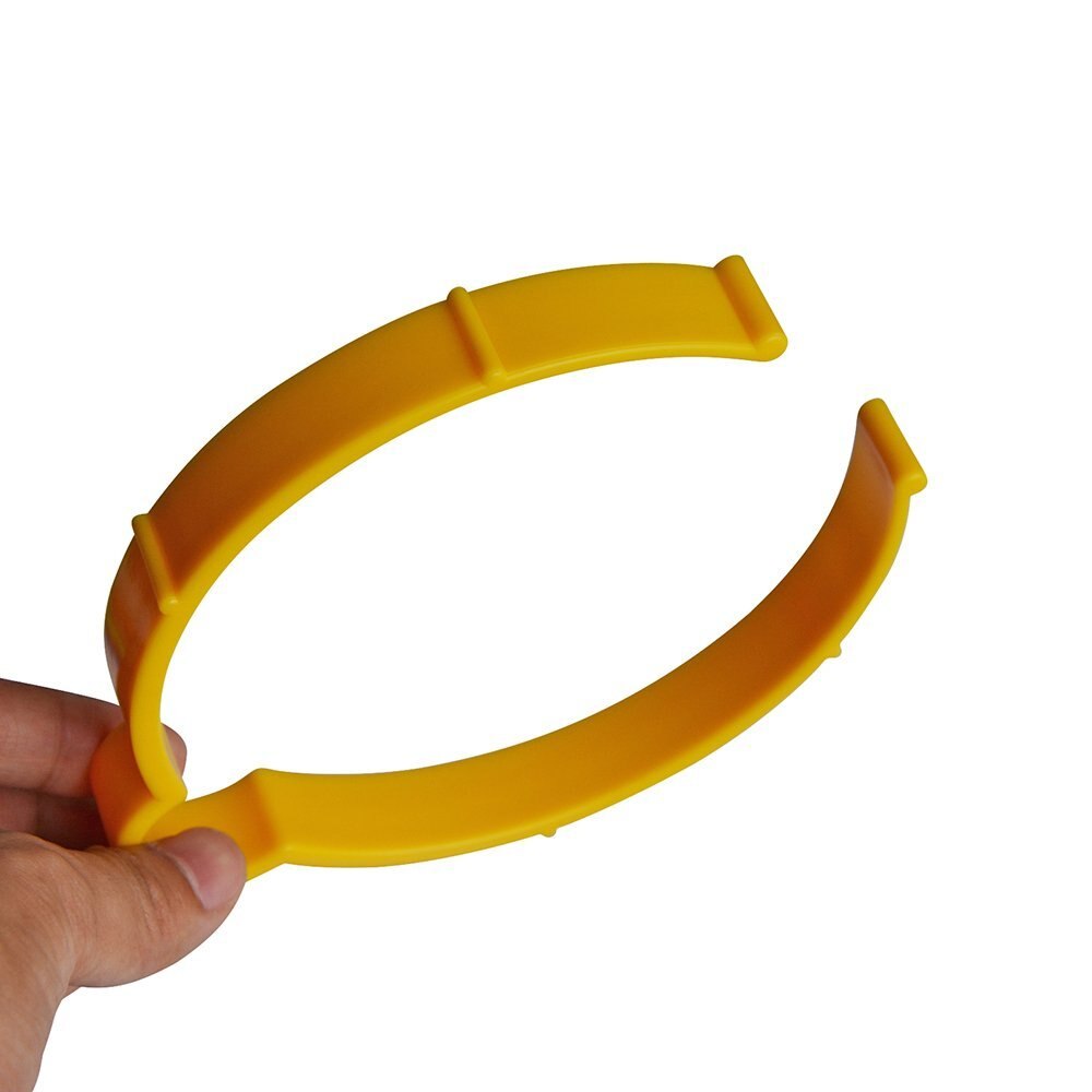 EHDIS 11cm PVC Vinyl Film Roll Clip Hoop Ring Car Sticker Vinyl Sheet Clip Fastener Roll Clamp Ring PVC 50 yard Rolls Ring Tool