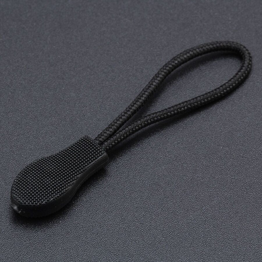 Corde à glissière en plastique multicolore 6 pièces/lot | Tirettes de cordon, fermeture éclair, extrémités de corde, fermeture à glissière, boucle à glissière pour accessoires de vêtements