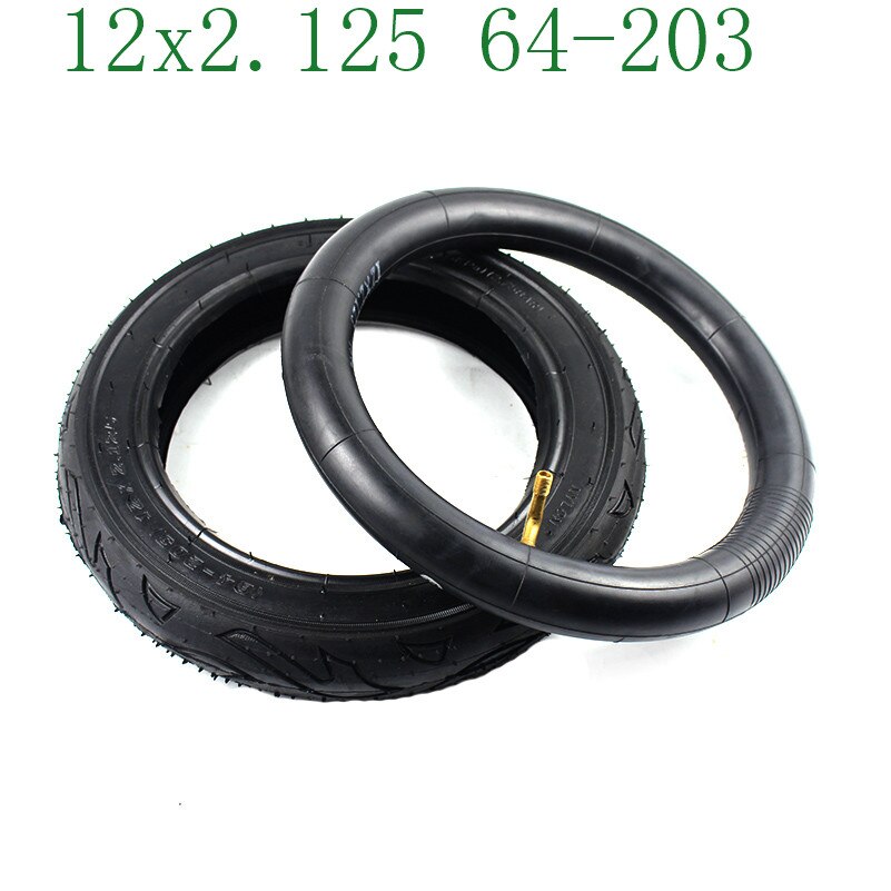 12x2.125 64-203 tire 12" Bike Bicycle Scooter Stroller Tires inner tubes 12 x 2.125 12x1.75 tyres 12 1/2 x 2 1/4 wheel tire: tube tyre