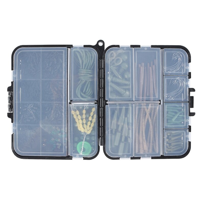 292 Pcs Fishing Tackle Kit with Tackle Box, Fishing Accessories Kit, Fishing Hooks, Fishing Gear Equipment Accessoies