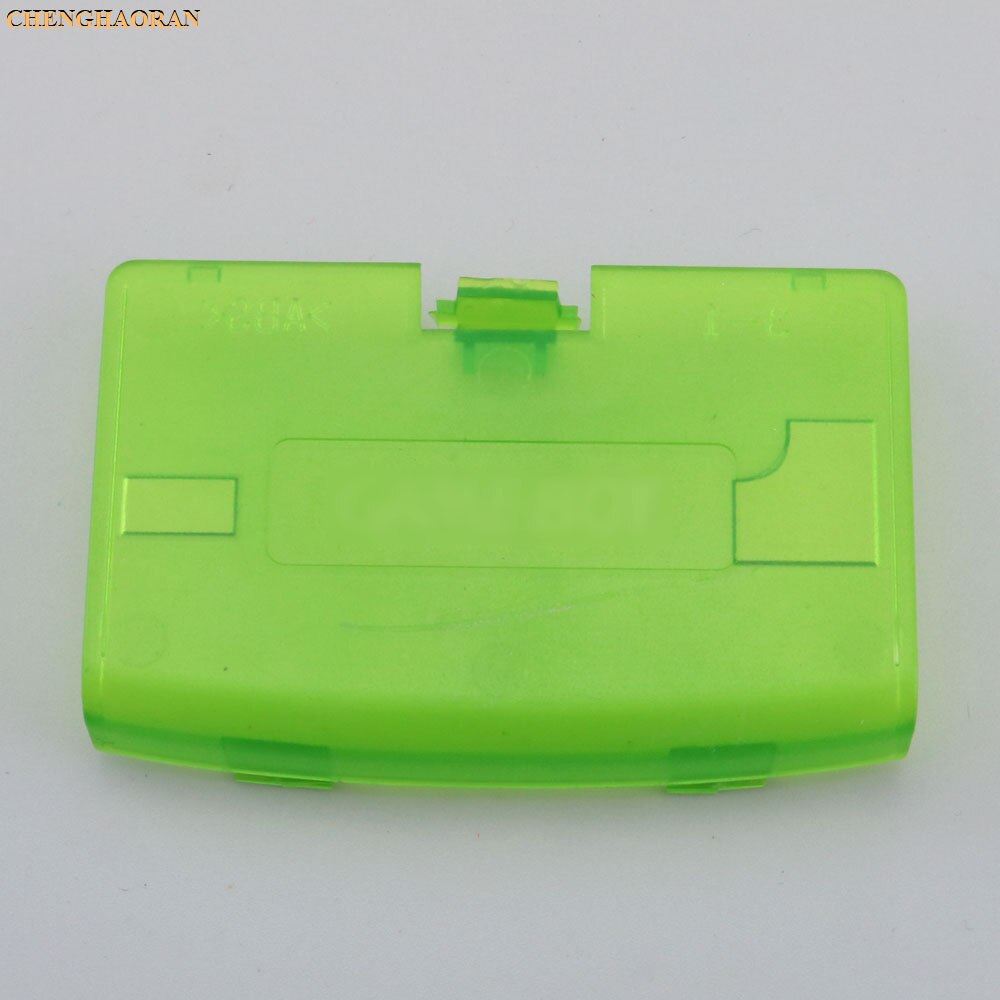 Najlepsza cena 1 sztuk 13 kolory wybierz wymiana klapka obudowy baterii Shell dla gameboy nintendo Advance GBA tylne drzwi skrzynki pokrywa: M Clear Green