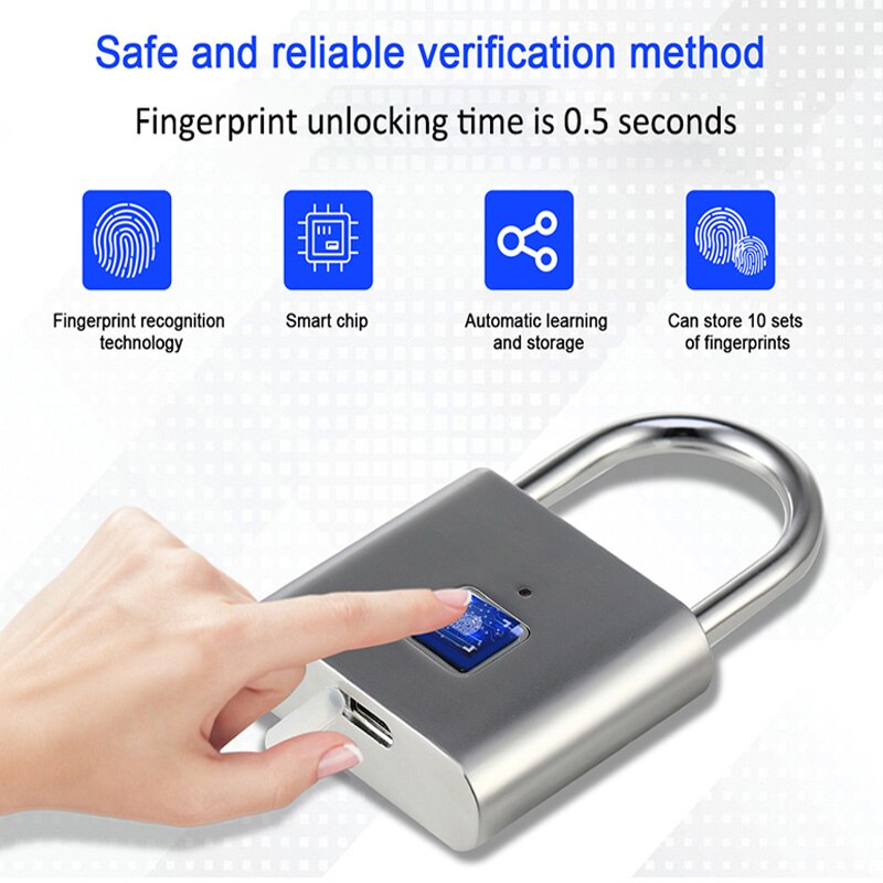 Veilige Thuislade Veilig Verborgen Veilig met Vingerafdrukidentificatie Ontgrendel Safe Smart Touch Safe
