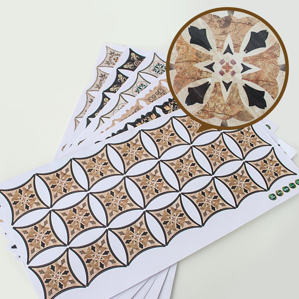 Tegel Stickers Zelfklevende Diagonaal Sticker Tegel Vloer Muurstickers Tegel Sticker Badkamer Tegels 3D Decals Home Decor