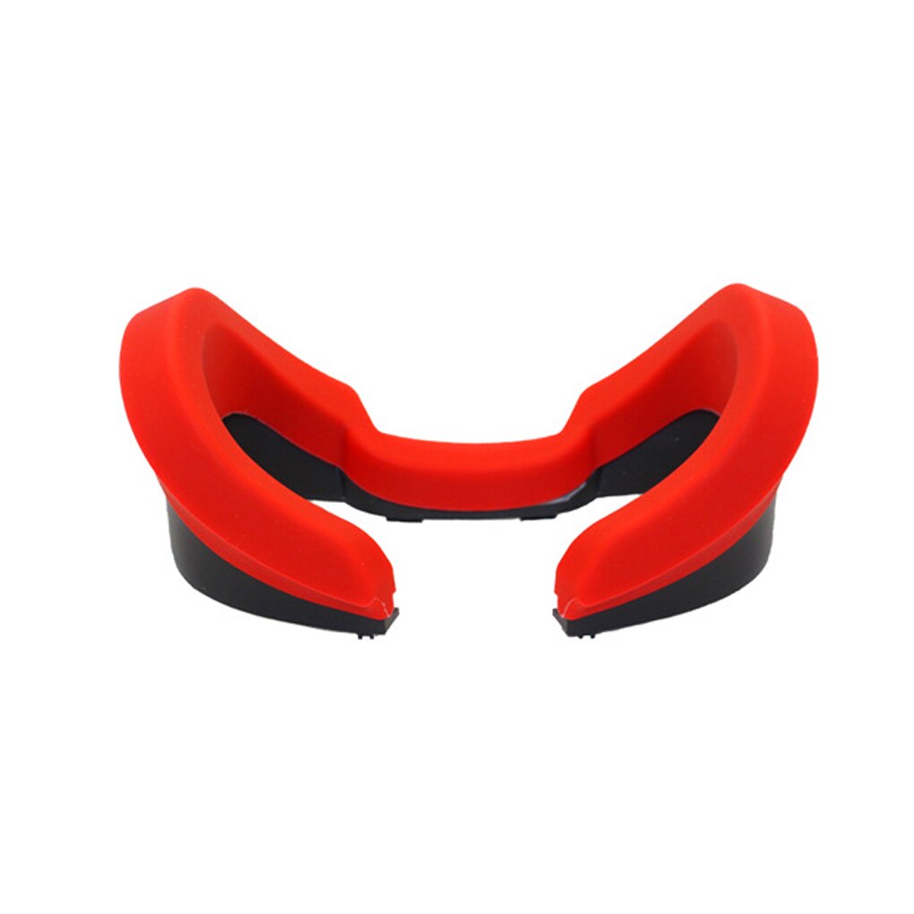 VR Lens Cover Silicone VR Glasses Pad Lens Cushion Replacement for Rift Oculus VR, Red/Black/Blue/Grey