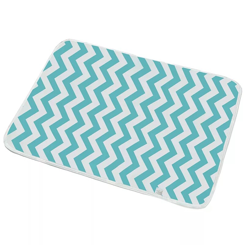 Alfombrilla absorbente para orina de perro, almohadilla transpirable para pañales, cojín portátil de viaje para cachorros, impermeable, funda lavable para asiento de perro y gato, suministros para mascotas: Green1