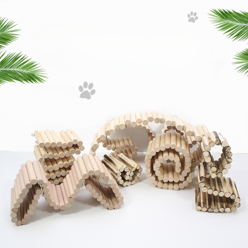 Suministros de paisajismo para hámster, juguetes de oso dorado, valla de pollo Rutin, partición, plataforma de segundo piso, suministros para escalar para mascotas pequeñas