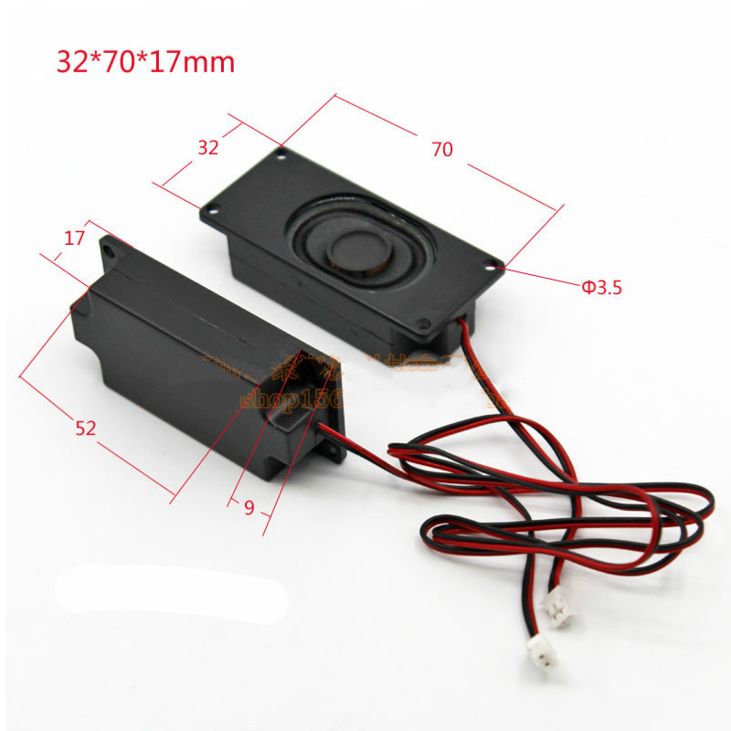 Sotamia 2 Stuks Mini Draagbare Audio Tv Speaker Driver 8 Ohm 2W Diy Reclame Pc Speaker Computer Luidspreker Voor home Theater