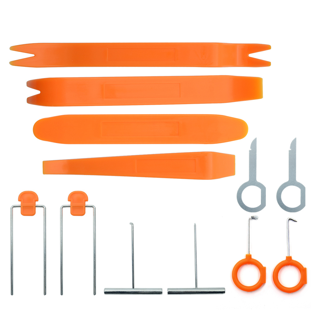 4 Stuks Auto Radio Paneel Deur Clip Panel Trim Dash Audio Removal Kit Reparatie Hand Pry Tool Accessoires