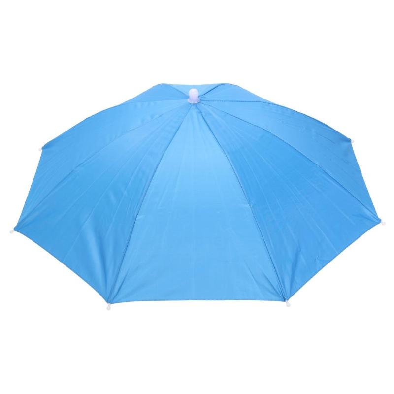 Sombrilla plegable para exteriores, sombrilla, sombrilla, sombrero, banda elástica antilluvia, protector solar de pesca para exteriores, herramienta para sombreros, sombrillas