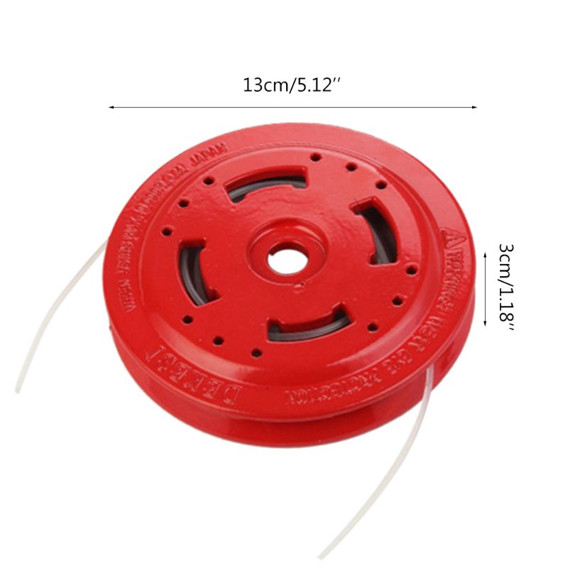 Universal Aluminum Trimmer Head Line String Brush Cutter Blade for Lawn Mower Garden Tool