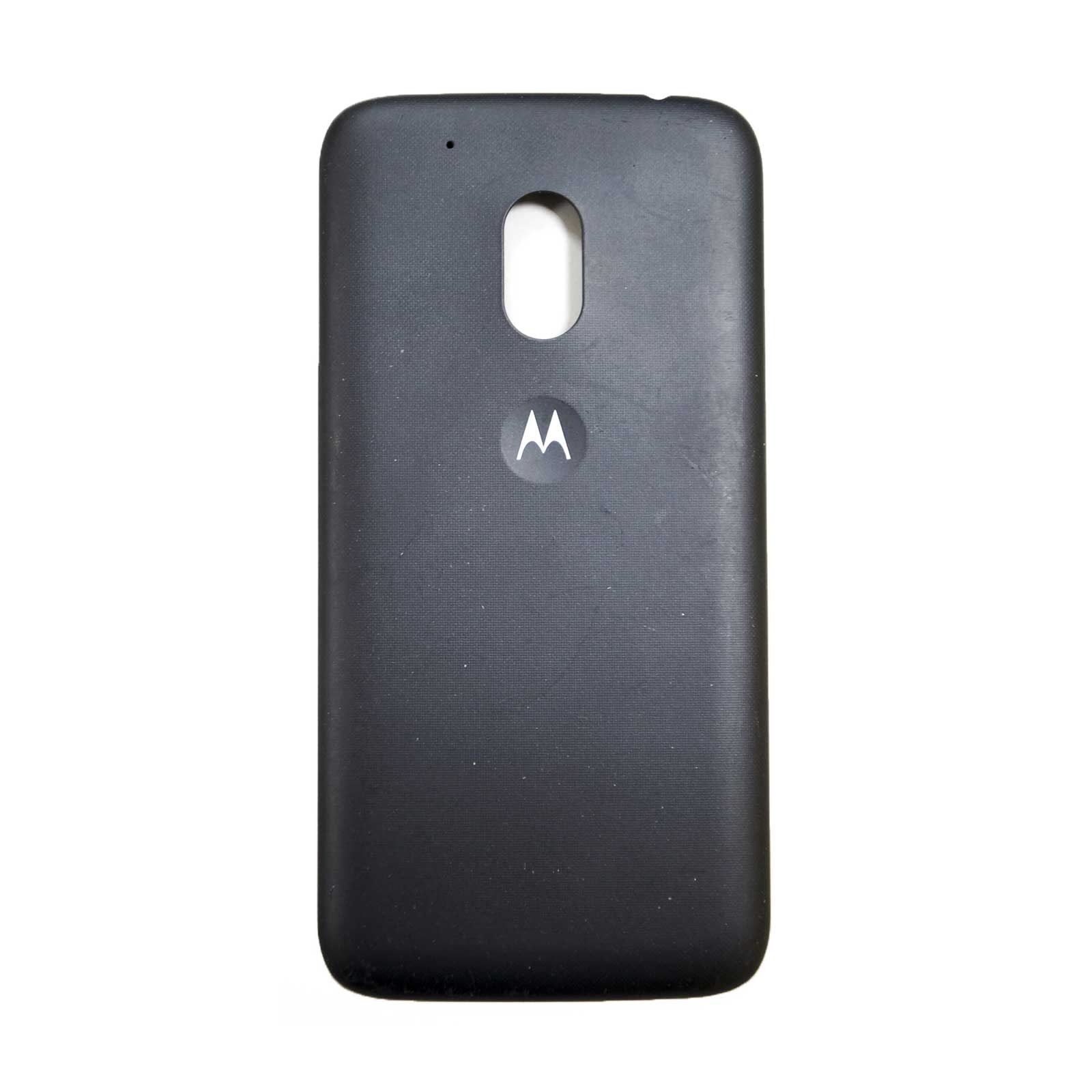 Tapa Trasera Motorola Moto G4 Play Negro Original Usado