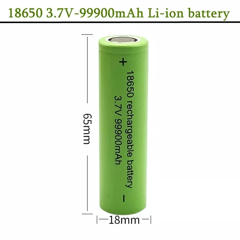 The original 18650 battery 99900mah 3.7 V 18650 batteries Lithium re-fill for flashlight/electric filling