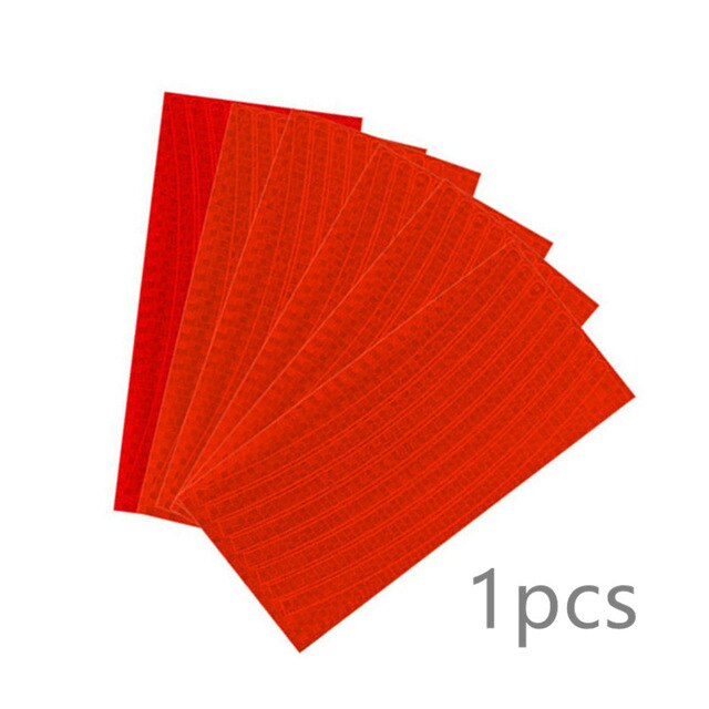 Fiets Reflecterende Strip Stickers Road Waarschuwing Strip-Stijl Decoratie Film Veilig Motorfiets Baby Auto Weerspiegelen Road Veiligheid Tape: 07