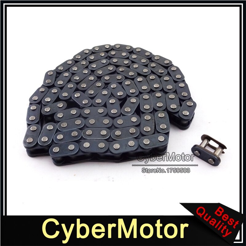 T8F Catena corona con I Pezzi di maestro collegamento per 2 tempi 47cc 49cc Cinese mini sporco ATV Quad 4 Ruote Tasca bicicletta Minimoto