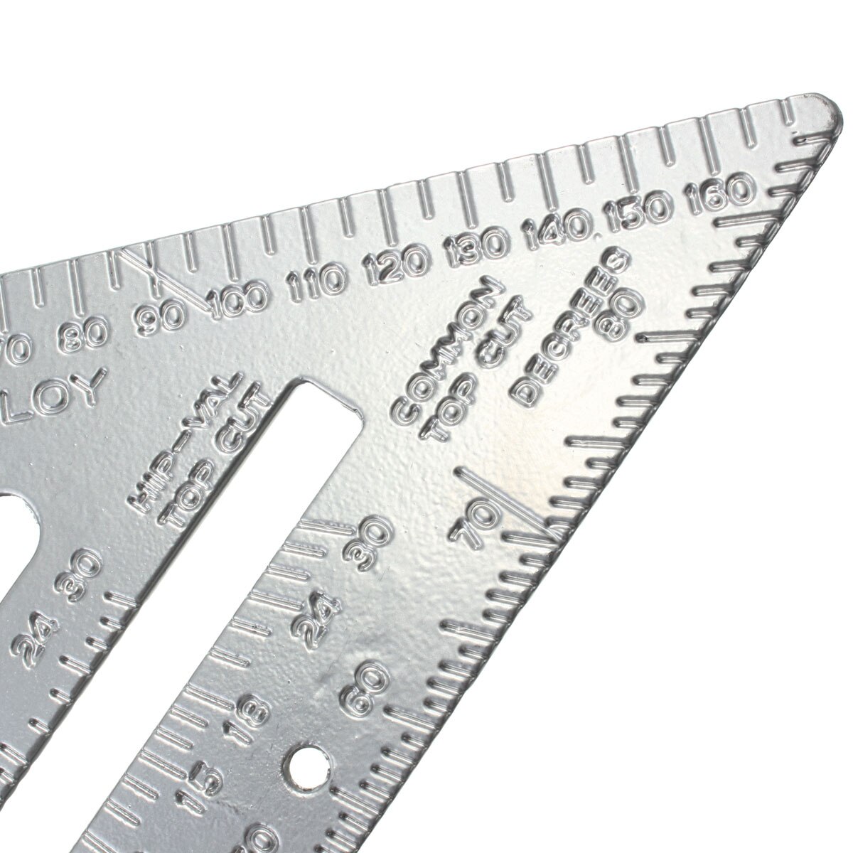 Aluminum Alloy Speed Square Combination Triangle Metric Ruler Carpenter's Protractor Miter Framing Measuring Tools Tape Measures