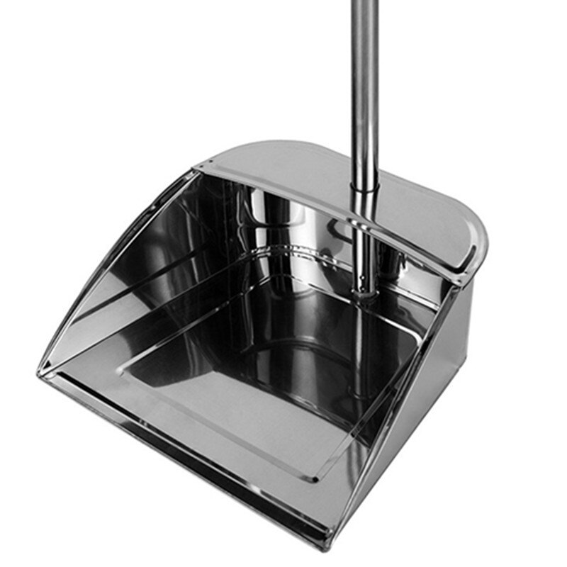 Recogedor de escoba plegable, Herramientas de limpieza del hogar, de acero inoxidable, herramientas de limpieza del suelo, escoba de polvo con escurridor